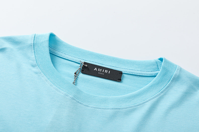 AMRI Men's Blue Cny Dragon T-Shirt