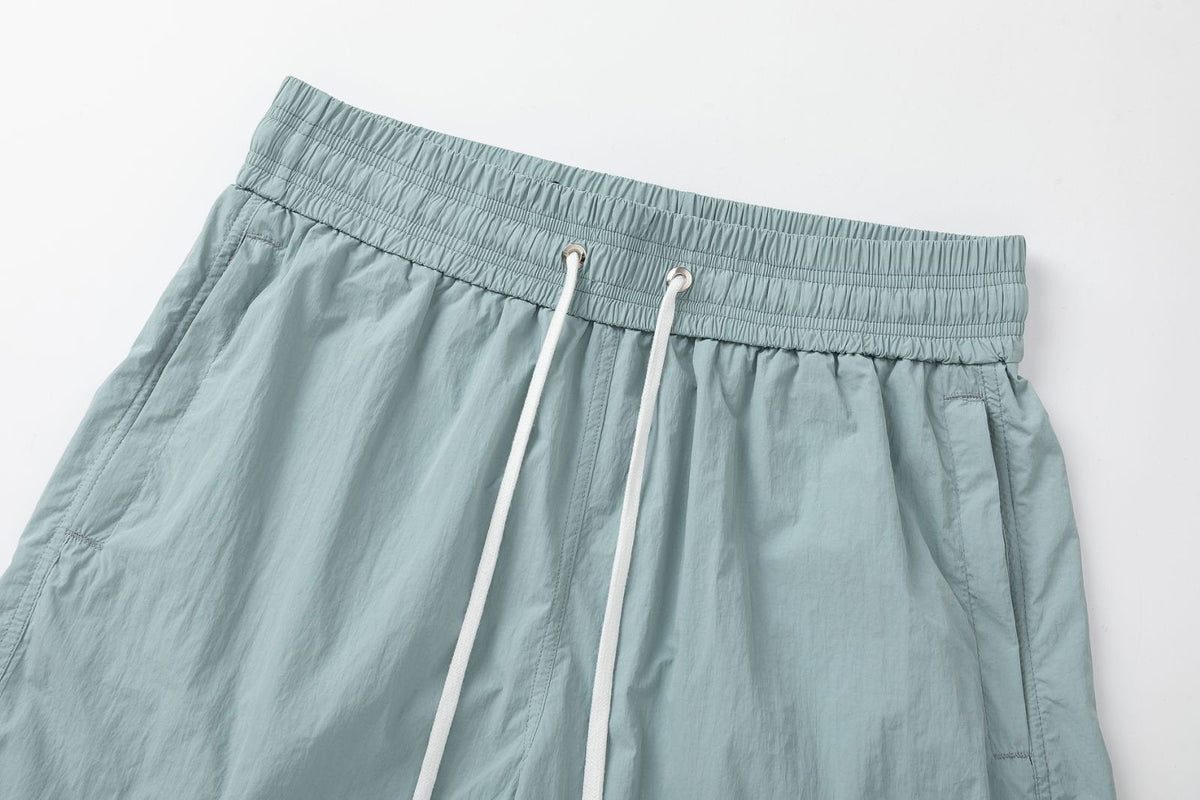 AMRI Starburst logo shell swim shorts