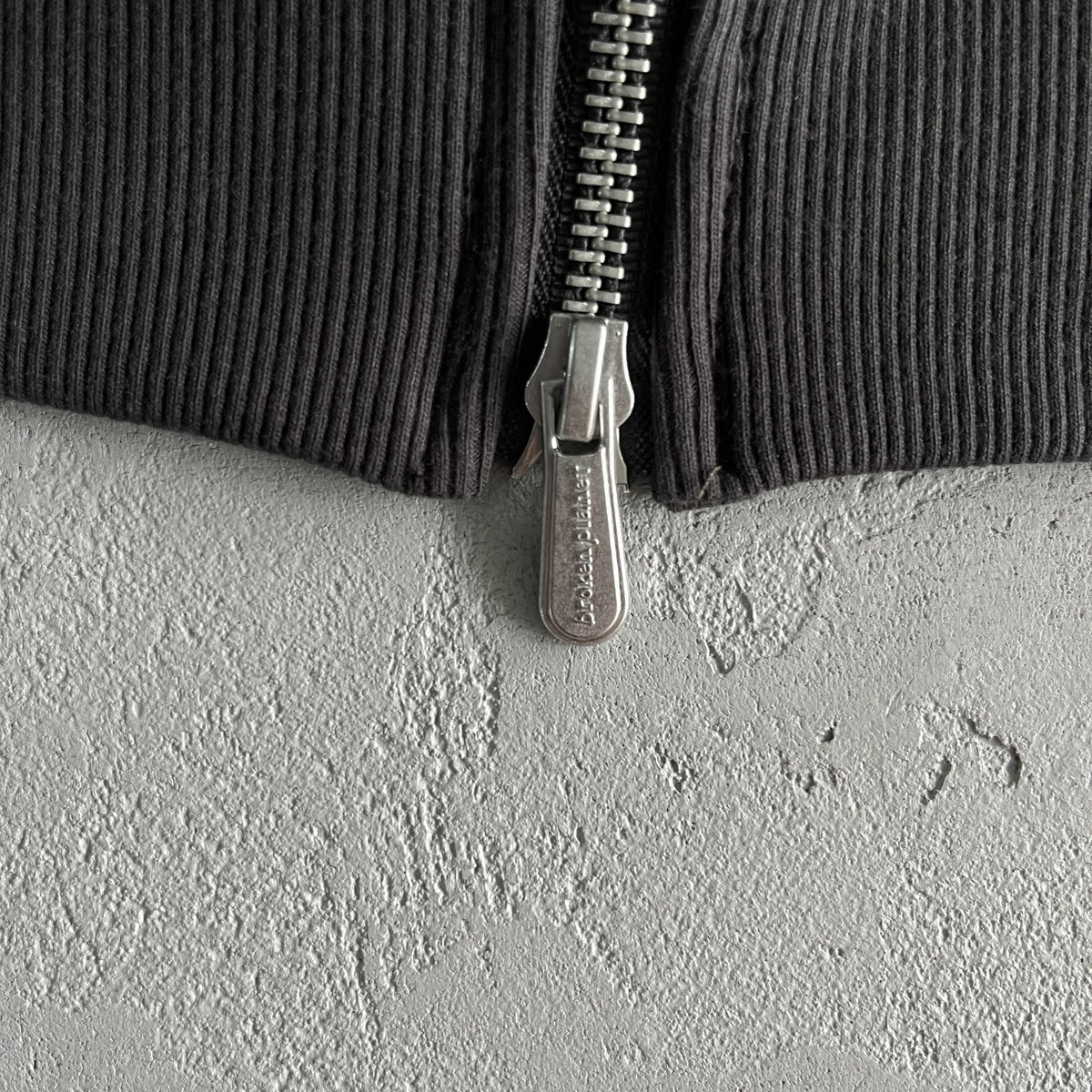 Broken P Double Zip Up Hoodie