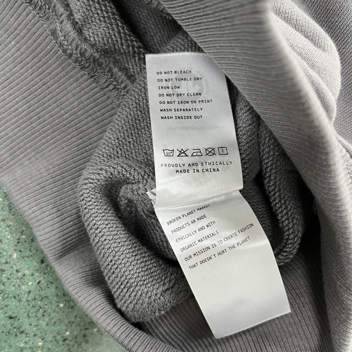 Broken P Planet Zip Up Hoodie